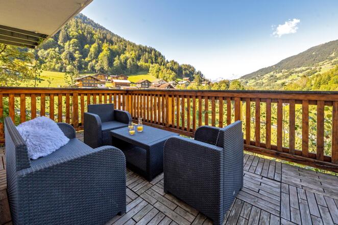Zimbablick Balkon