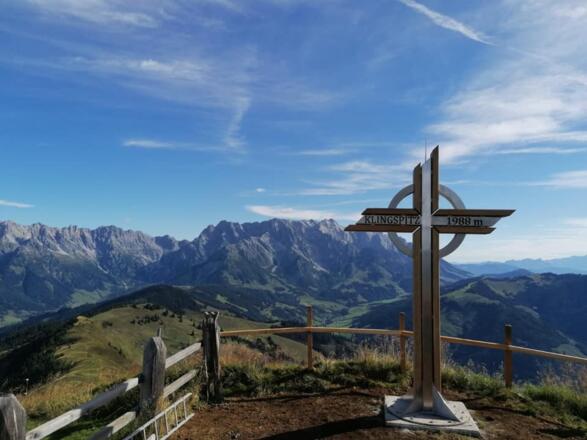Gipfelkreuz Klingspitz