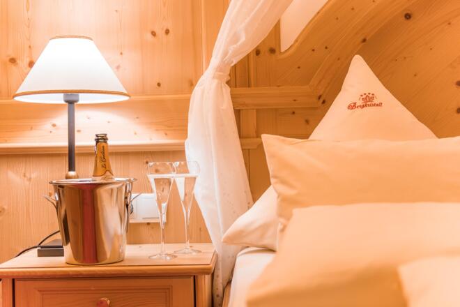 Suite Bergkristall Schlafzimmer