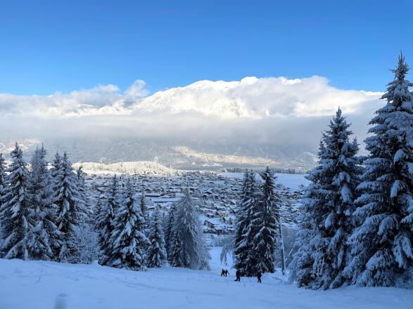 Der Start erfolgt in Götzens bei der Talstation der Nockspitzbahn und führt zu Beginn über die alte Skiroute (Nebenast der Piste) bergwärts.