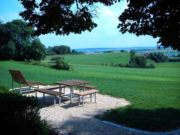 Kneippanlage mit Rastplatz in Zöschingen