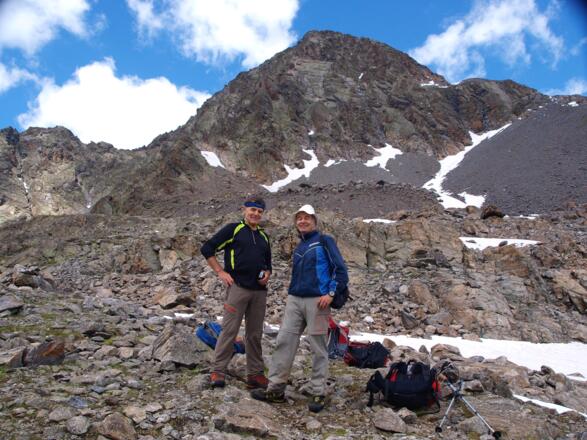 Wieder am Winnebachjoch