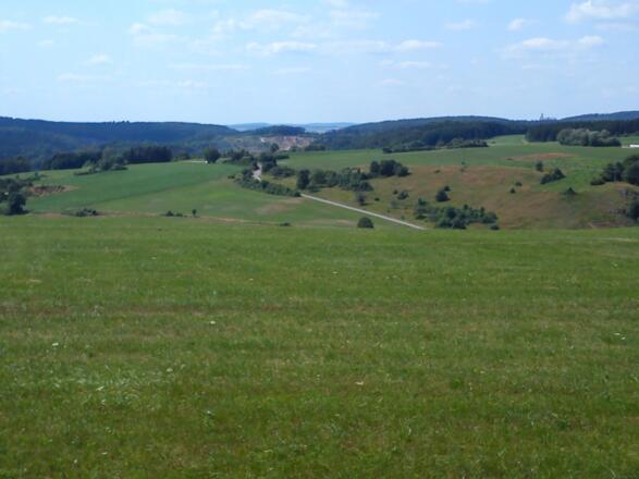 Blick über's Härtsfeld