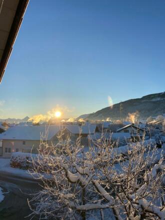 Sonnenaufgang Balkon