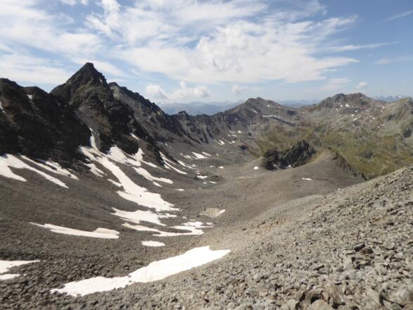 Blick zurück ins Hennesiglkar
