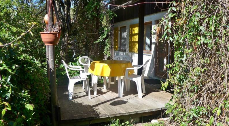überdachte Terrasse