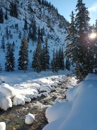 Spazierweg über den Lech