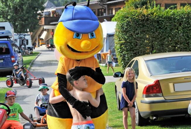 Kinderanimation am Campingplatz