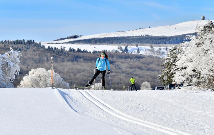 Langlaufen bei Gersfeld