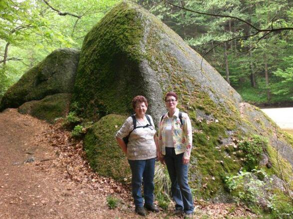 Wandern in der Stillsteinklamm.