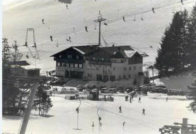 Mitten im Skigebiet