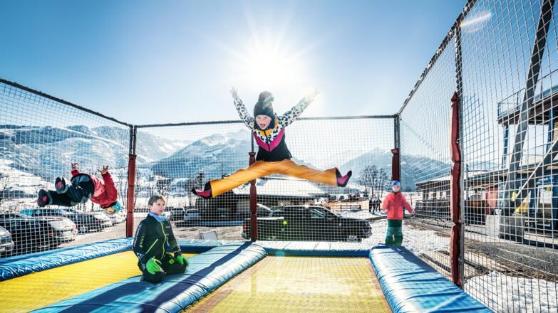 Trampolin-Anlage
