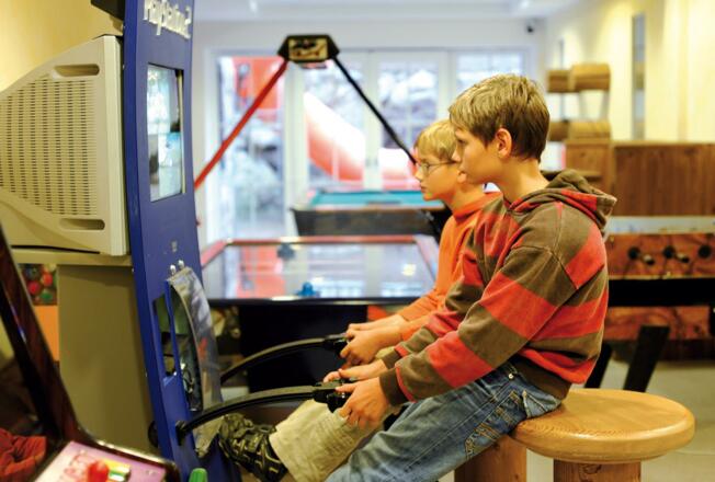 Kinderspielraum am Campingplatz