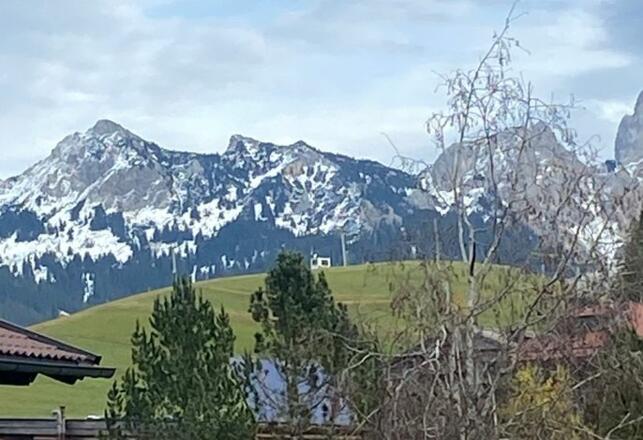 Blick vom Balkon
