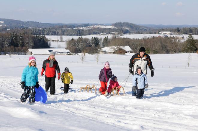 Rodeln am Seimehof