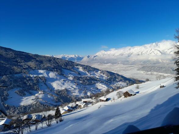 Sicht auf Much`s Bergstüberl