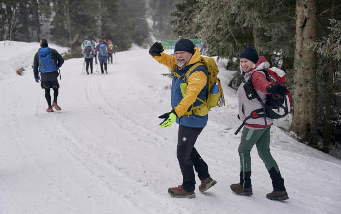 Winterherausforderung Winterwandern / Vierjahreszeitenweg