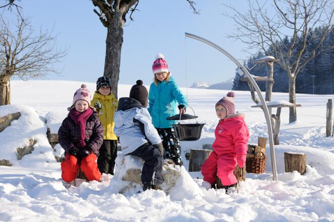 Lagerfeuer-Grillplatz