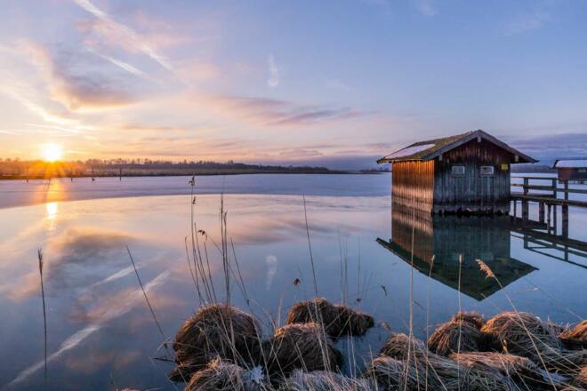 Schafwaschener Bucht im Winter