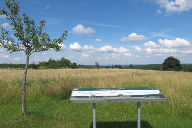 Panoramatafel Fatschenbrunnerblick