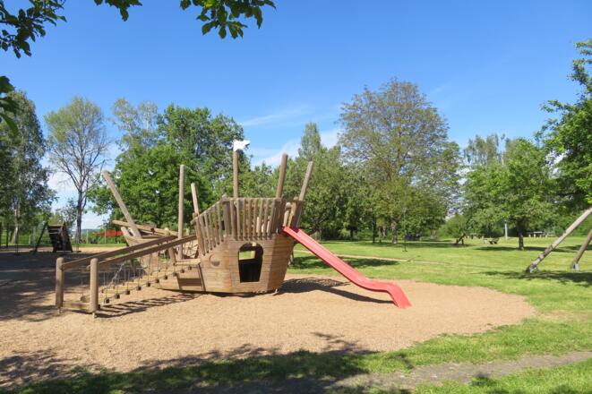 Spielplatz am Main