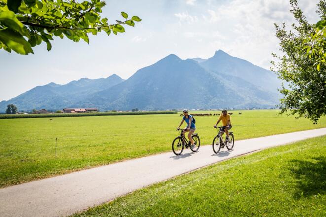 Achentalradweg in Grassau