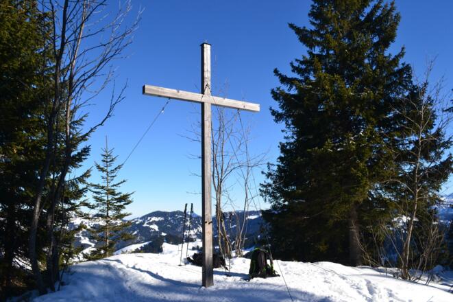 Gipfelkreuz am Feuerstätterkopf