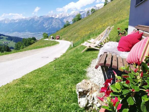 Terrasse vor der Wohnung