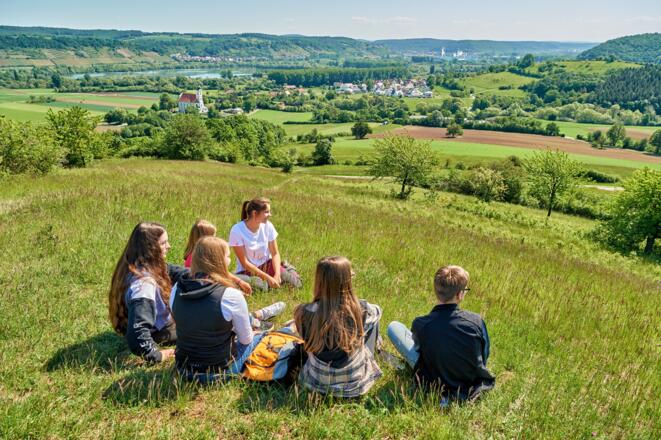 Picknick auf dem Spitzberg