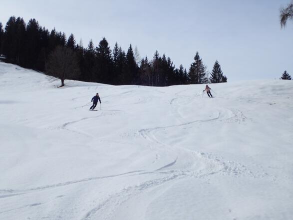 Firn im unteren Teil