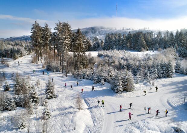 Wintersport in der Rhön