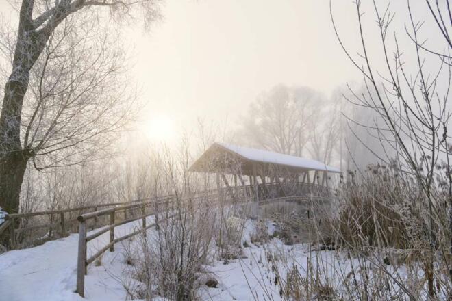 Rialtobrücke in der Schafwaschener Bucht