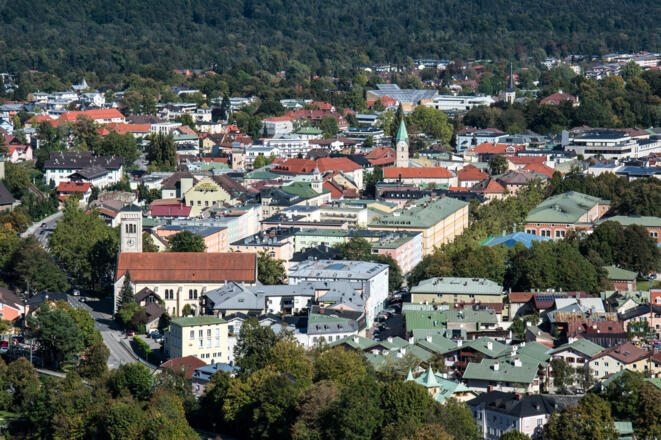 Blick nach Bad Reichenhall