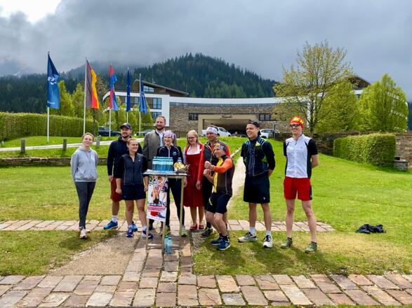 Start am Kempinski Hotel Berchtesgaden