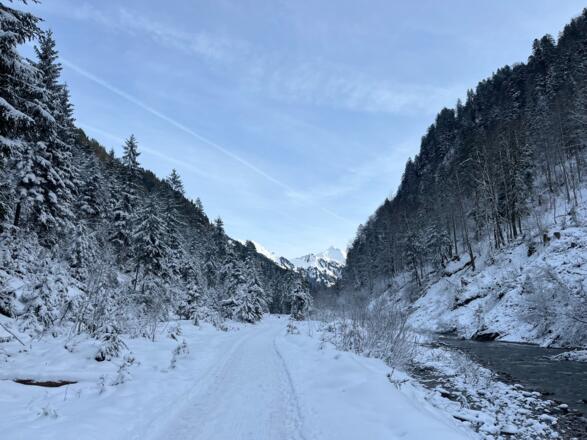 Blick taleinwärts