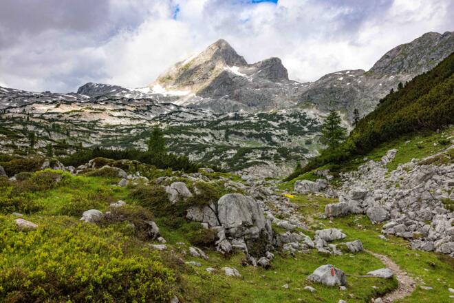 Eines der Highlights der Runde durch das Steinerne Meer ist der Große Hundstod.