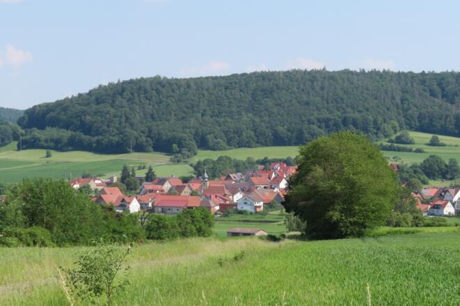 Blick auf Geusfeld