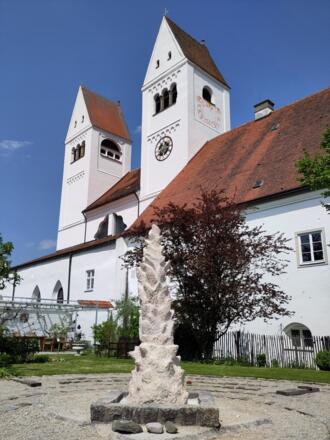 Klostergarten und Welfenmünster Steingaden
