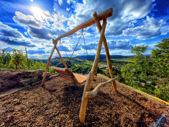 Panoramaschaukel Schlossberg bei Zell