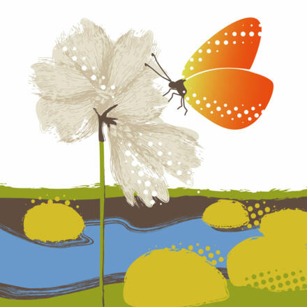 Symbol Beschilderung Land der Moore