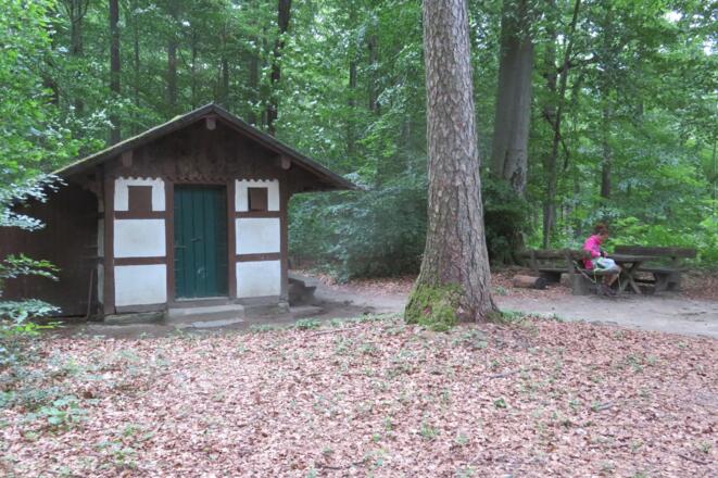Rast am Weisbrunner Jägerhäuschen