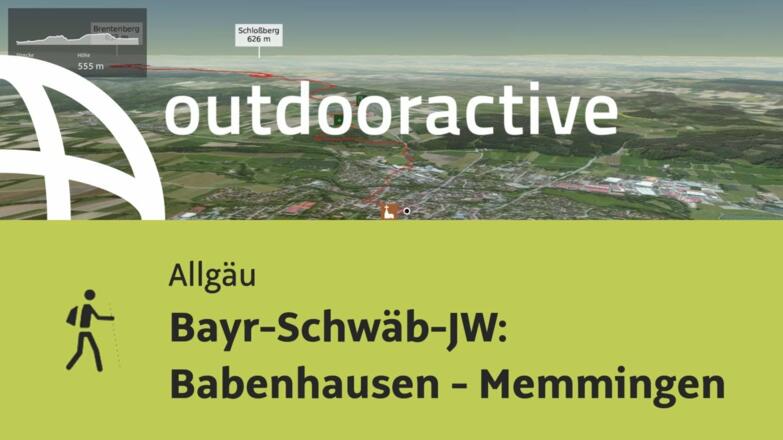 Pilgerweg im Allgäu: Bayr-Schwäb-JW: Babenhausen - Memmingen