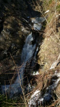 Hirschbachtobel - Einer der zahllosen Wasserfälle