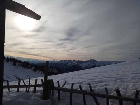 Rast an der Schnittlauchmoosalm