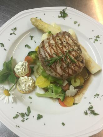 Schweinerückensteak