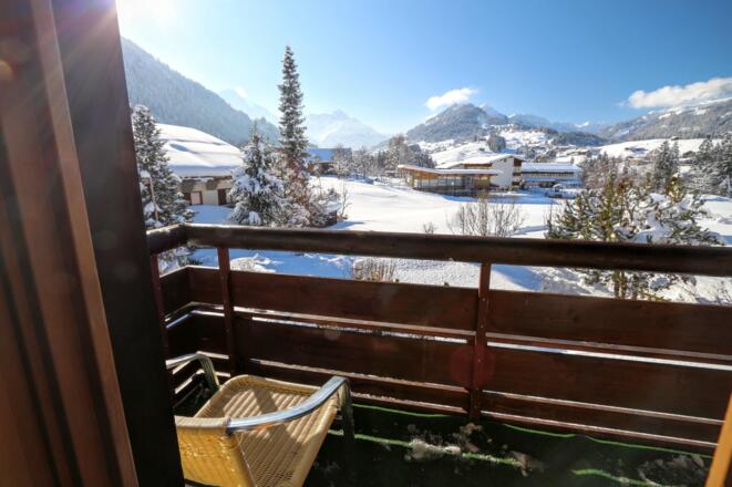 Aussicht Balkon Doppelzimmer