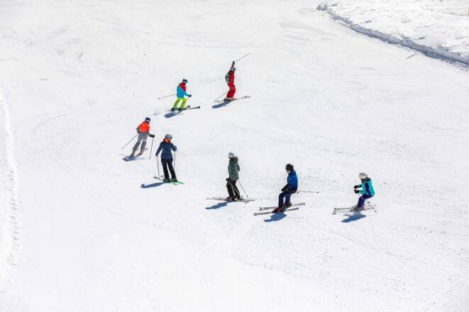 Skischule Bödmen-Baad Winter auf der Piste