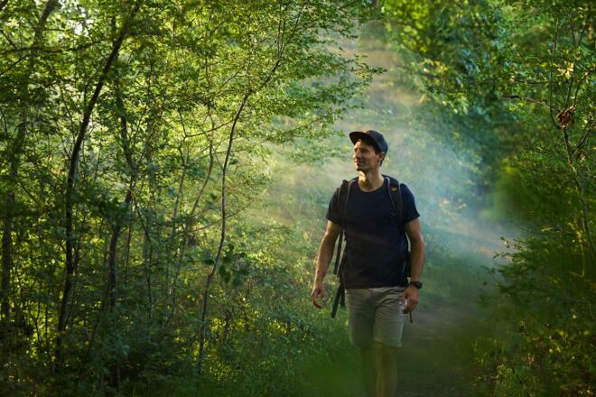 Vogelstimmen hören, Glücksquellen-Weg