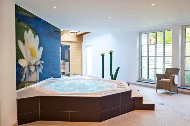 Relaxen im Whirlpool