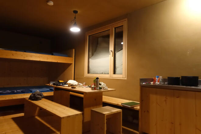 Winterraum Falkenhütte